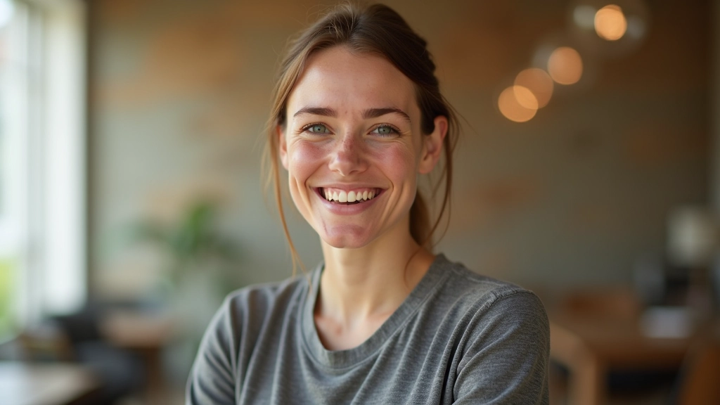 Person celebrating and recognizing a personal achievement moment